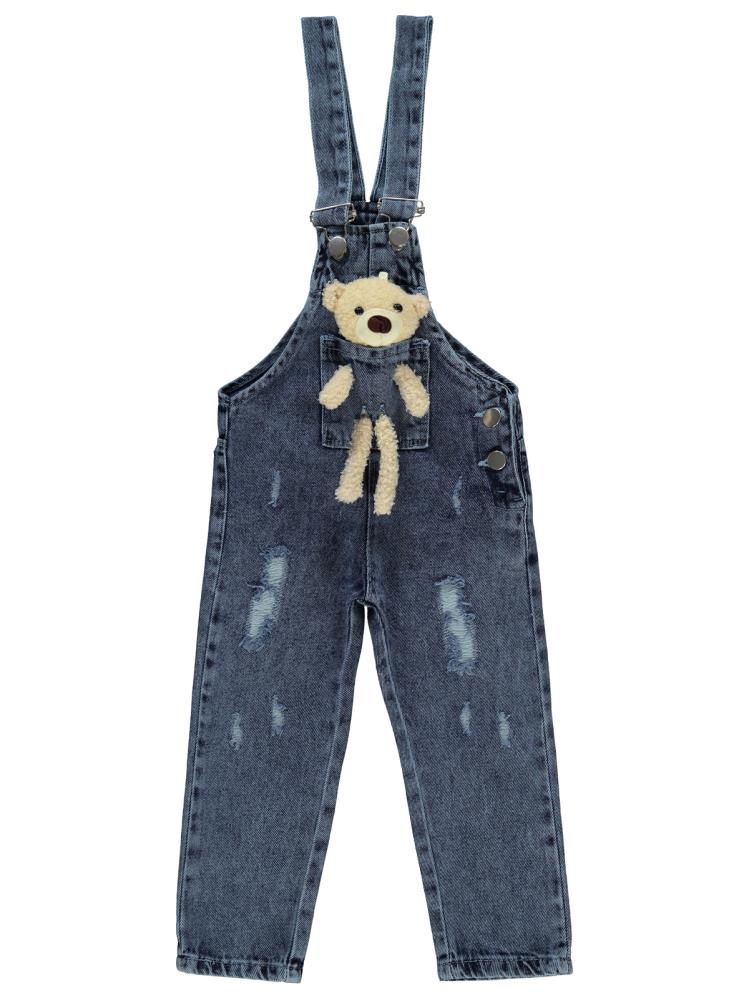 Civil Girls Ayıcıklı 2-5 Yaş Slopet - Mavi