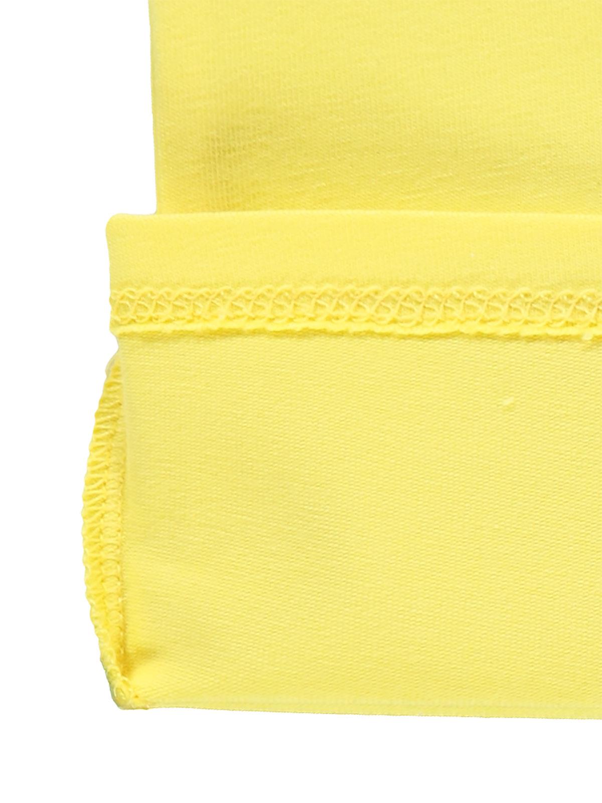 Civil Girls Gözlükler Baskılı 2-5 Yaş Tişört - Pudra