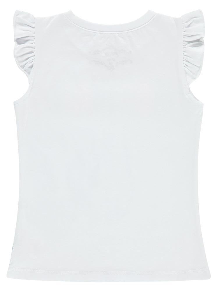 Civil Girls Mermaıd Baskılı 2-5 Yaş Tişört - Beyaz