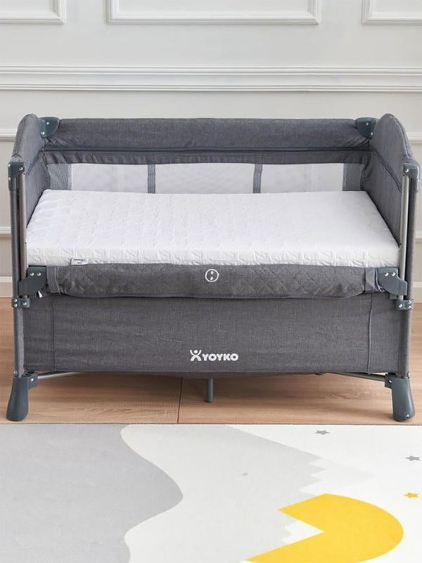 Keremce Lüks Çantalı Pamuk Oyun Parkı Yatağı 70x110x6 cm