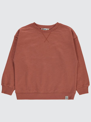 Civil Boys Smile Etiketli 6-9 Yaş Sweatshirt - Turuncu