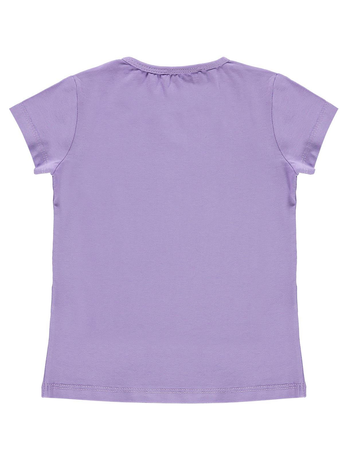 Civil Girls Basic 2-5 Yaş Tişört - Lila