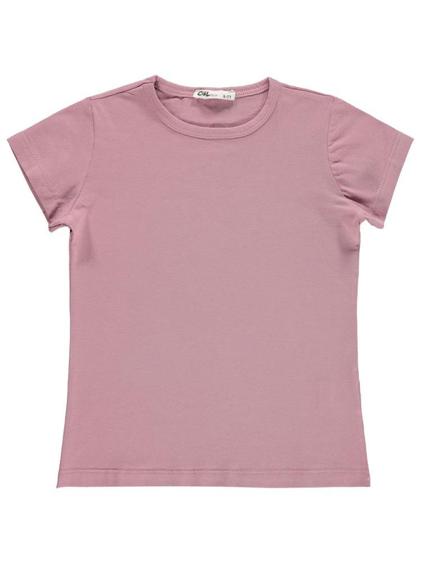 Civil Girls Basic 10-13 Yaş Tişört - Pembe