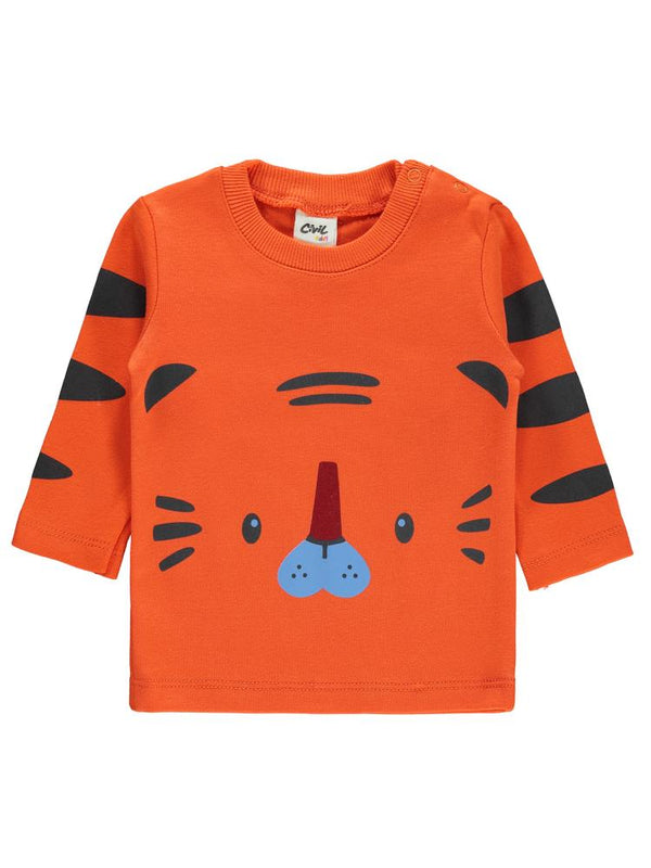 Civil Baby Kaplan Baskılı 6-18 Ay Takım - Yeşil