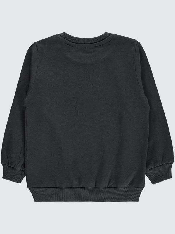 Superman Baskılı 2-5 Yaş Sweatshirt - Gri