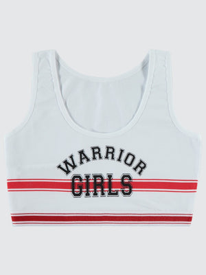 Civil Girls Warrıor 8-14 Yaş Büstiyer - Beyaz