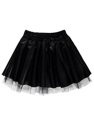 Civil Girls Düz 2-5 Yaş Etek - Siyah