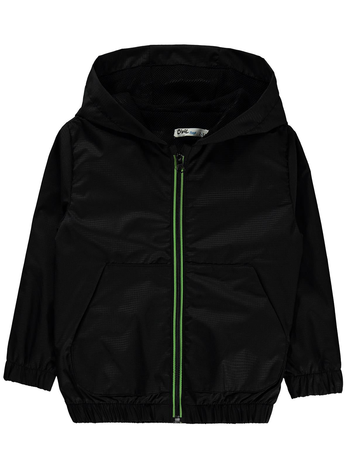 Civil Boys Basic 2-5 Yaş Yağmurluk - Siyah