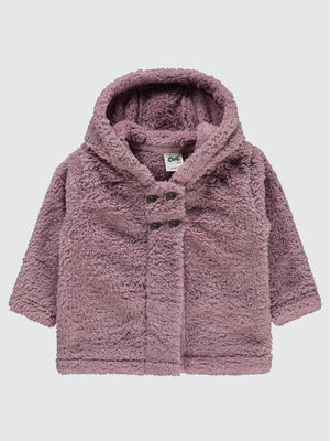 Civil Baby Kapşonlu Patlı 6-18 Ay Hırka - Pembe