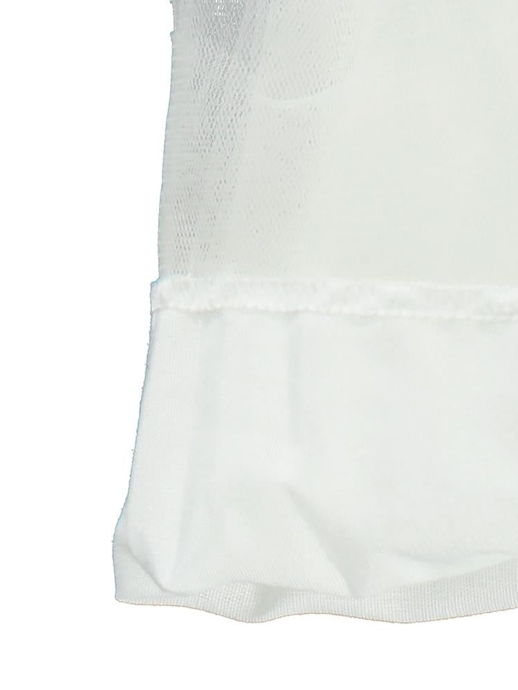 Civil Baby Askılı Gül Aksesuarlı 6-18 Ay Elbise - Ekru