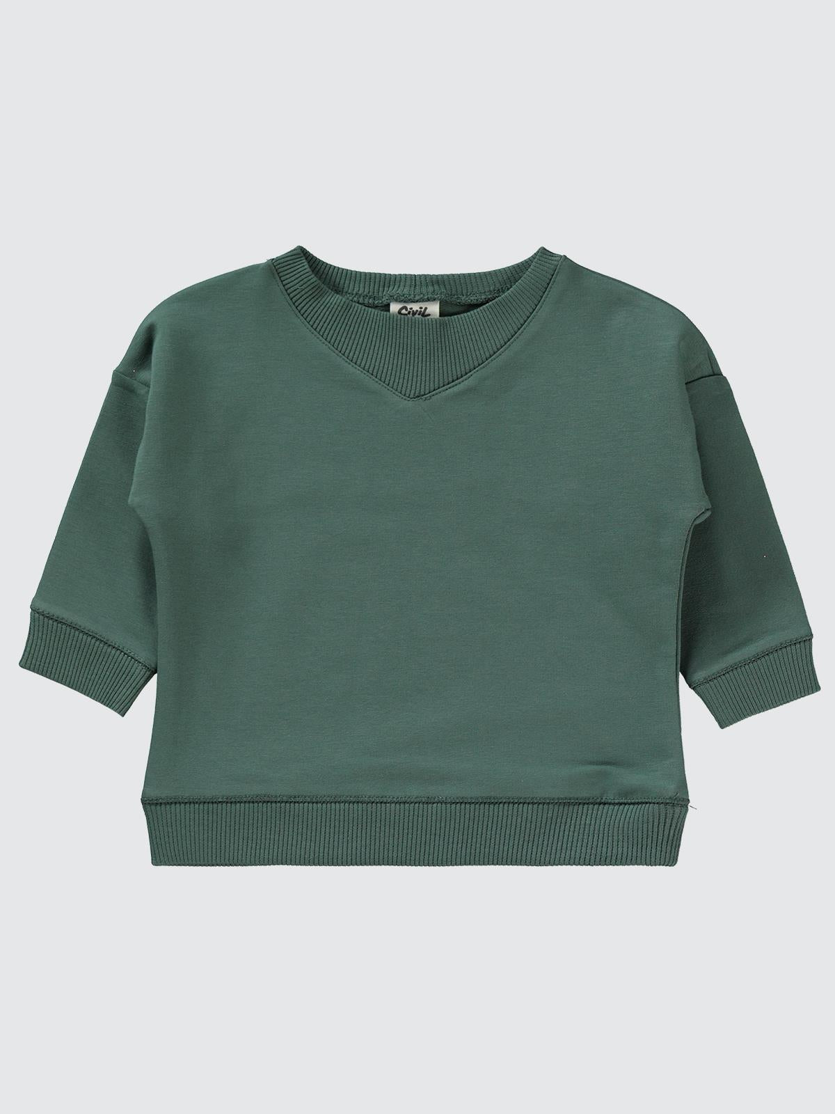 Civil Baby Basic 6-18 Ay Takım - Haki