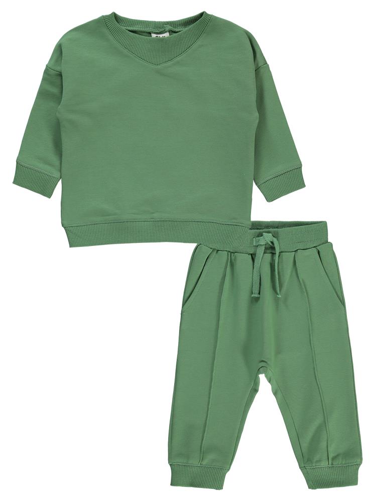 Civil Baby Basic 6-18 Ay Takım - Haki