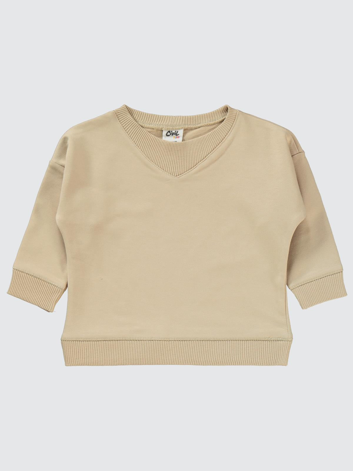 Civil Baby Basic 6-18 Ay Takım - Kahverengi