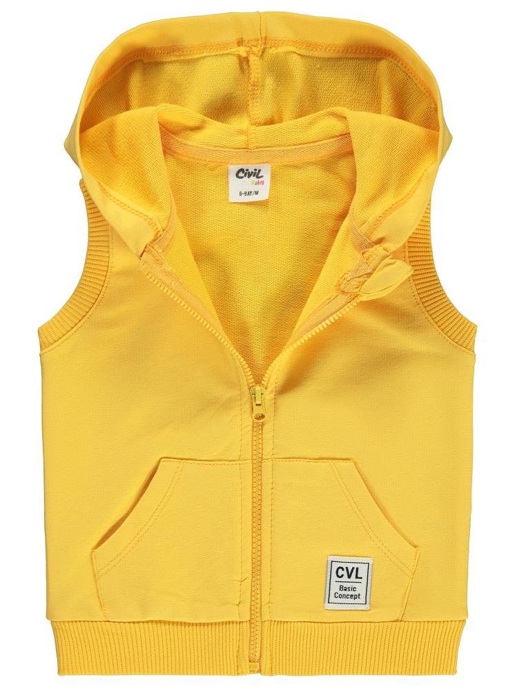 Civil Baby Civil Arma Etiketli 6-18 Ay Yelek - Sarı