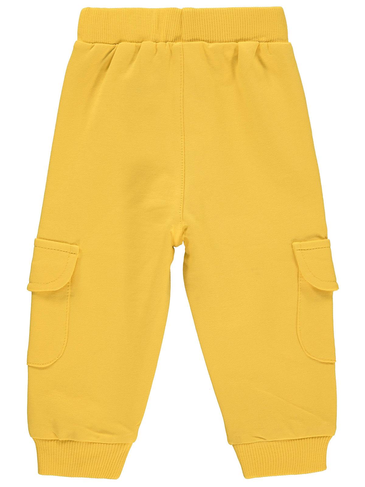Civil Baby Kargo Cepli Jogger 6-18 Ay Eşofman Altı - Sarı