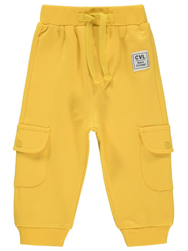 Civil Baby Kargo Cepli Jogger 6-18 Ay Eşofman Altı - Sarı