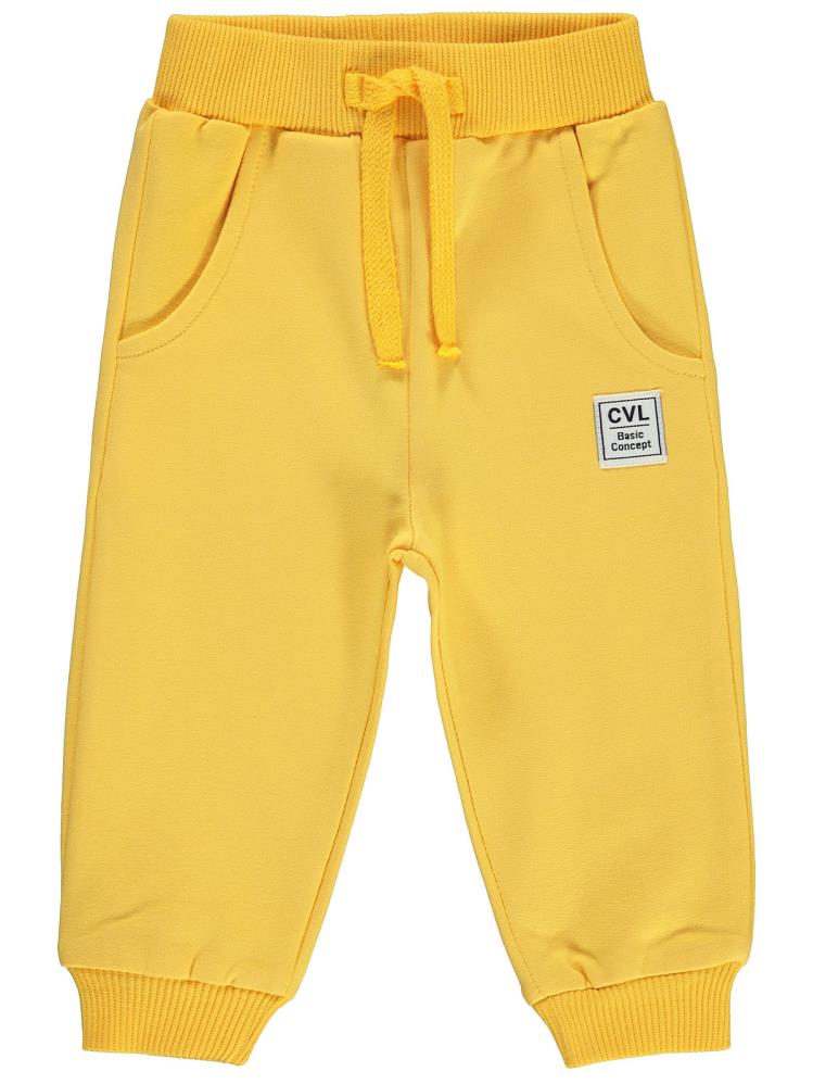 Civil Baby Basic Civil Arma Etiketli 6-18 Ay Eşofman Altı - Sarı