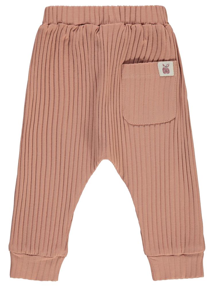 Civil Baby Süs Etiketli Düğmeli 6-18 Ay Tek Alt Bebe - Pudra