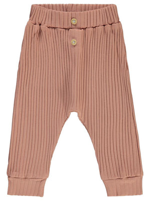 Civil Baby Süs Etiketli Düğmeli 6-18 Ay Tek Alt Bebe - Pudra