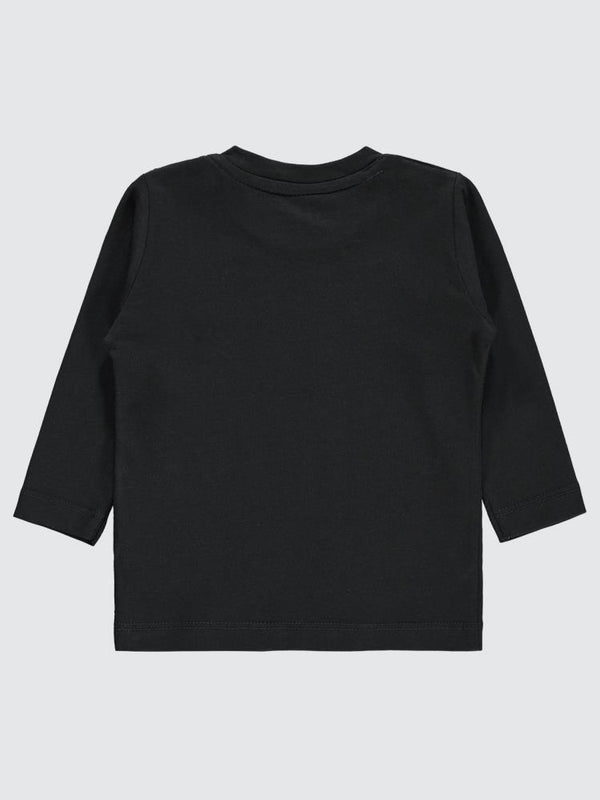 Civil Baby Cvl Nakışlı 6-18 Ay Sweatshırt - Gri