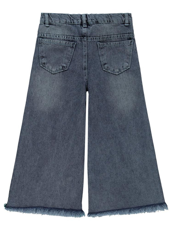 Civil Girls Pantolon Etek 6-9 Yaş Pantolon - Mavi