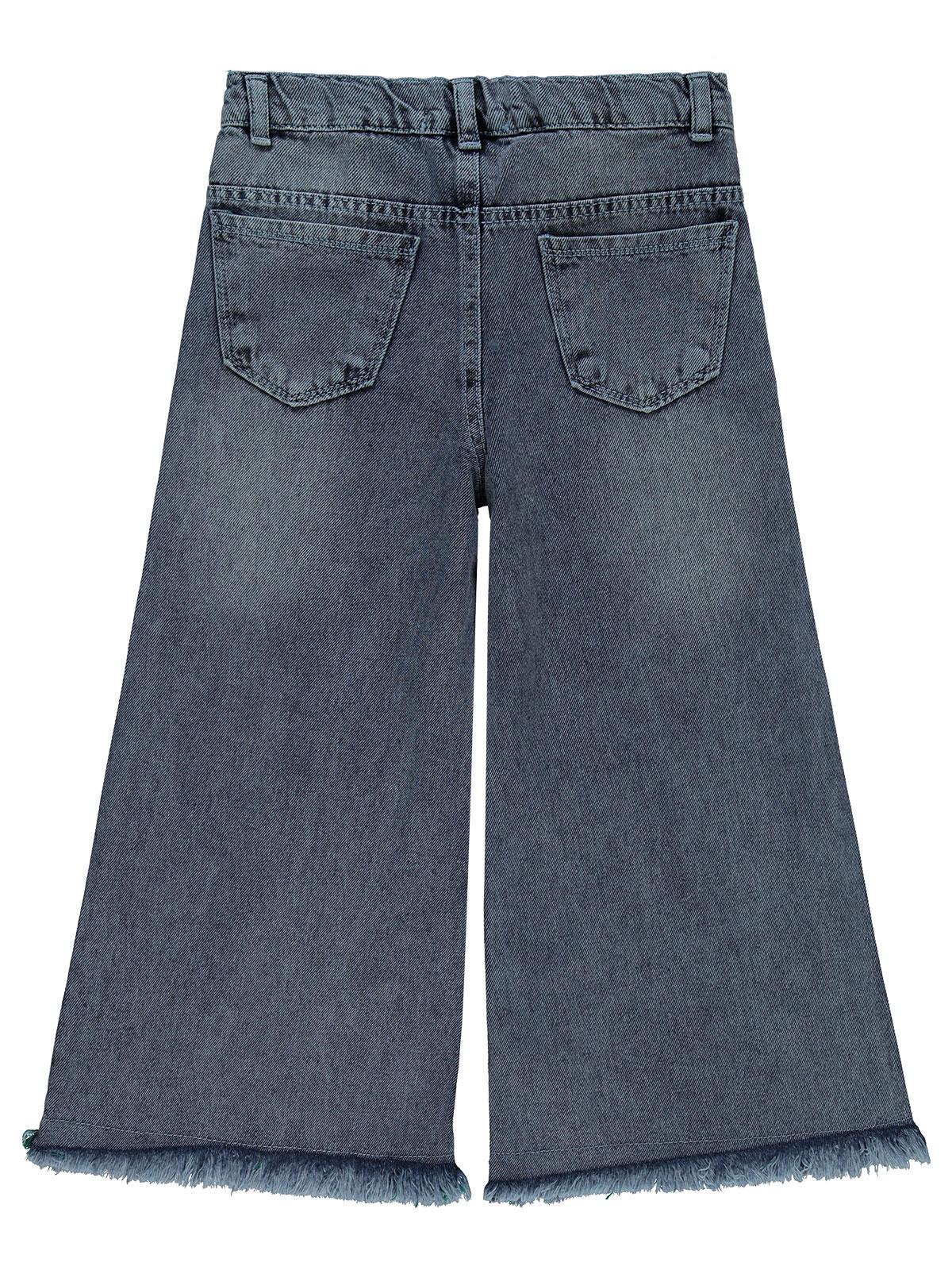 Civil Girls Pantolon Etek 10-13 Yaş Pantolon - Mavi