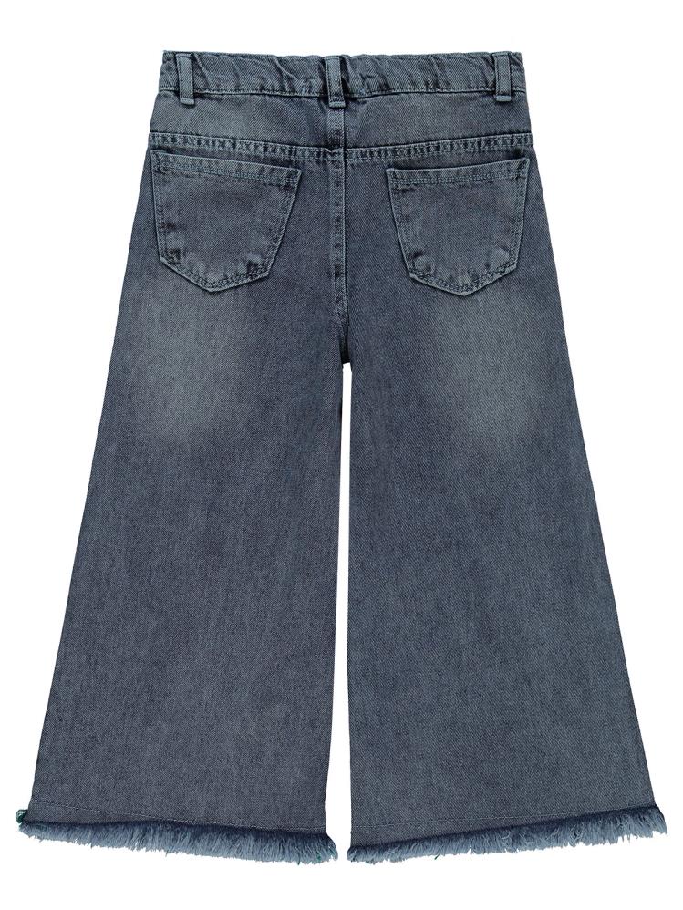 Civil Girls Pantolon Etek 10-13 Yaş Pantolon - Mavi