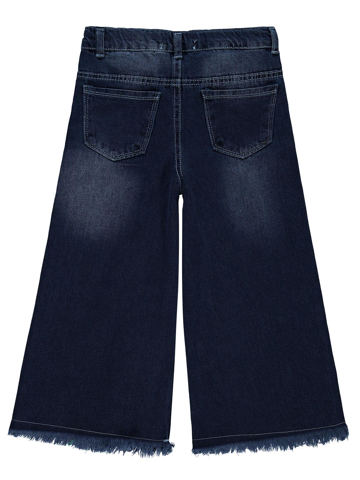 Civil Girls Pantolon Etek 6-9 Yaş Pantolon - Mavi