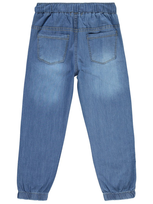 Civil Girls Paça Lastikli Jogger 10-13 Yaş Pantolon - Mavi