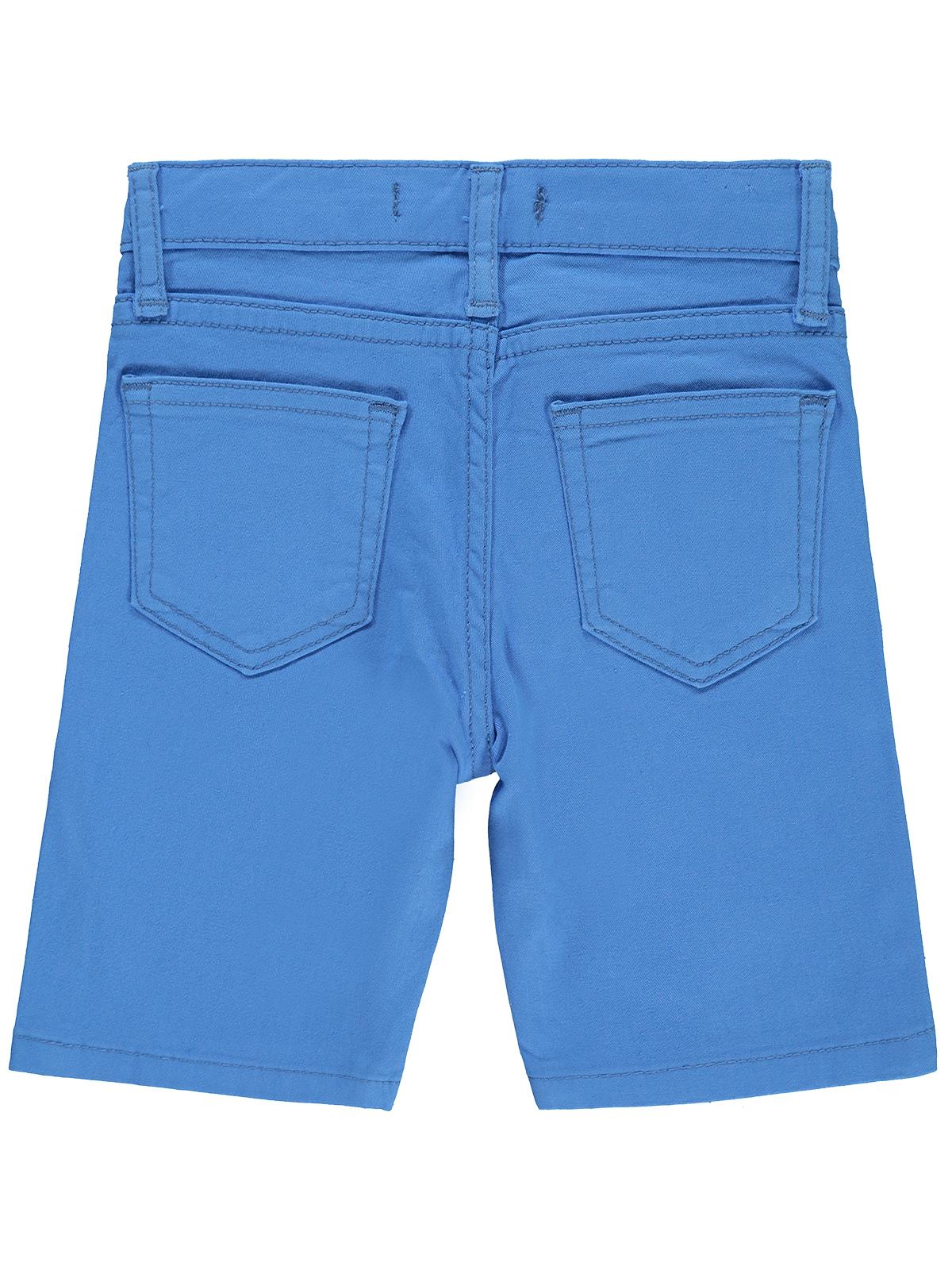 Civil Boys Bisiklet Nakışlı 2-5 Yaş Kapri - Mavi