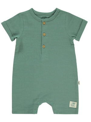 Civil Baby Kıvırcık Önü Patlı Alttan Çıtçıtlı 6-18 Ay Tulum - Yeşil