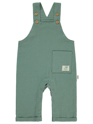 Civil Baby Kıvırcık Askılı Düğmeli 6-18 Ay Slopet - Yeşil