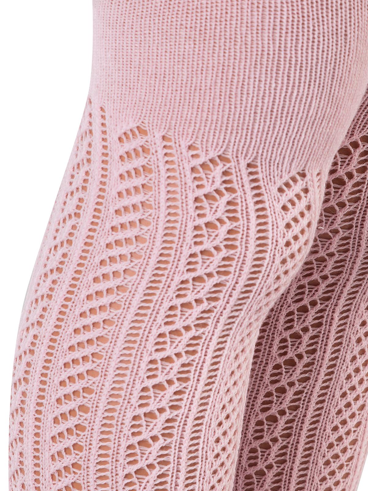 Civil Girls Fileli 3-11 Yaş Külotlu Çorap - Pembe