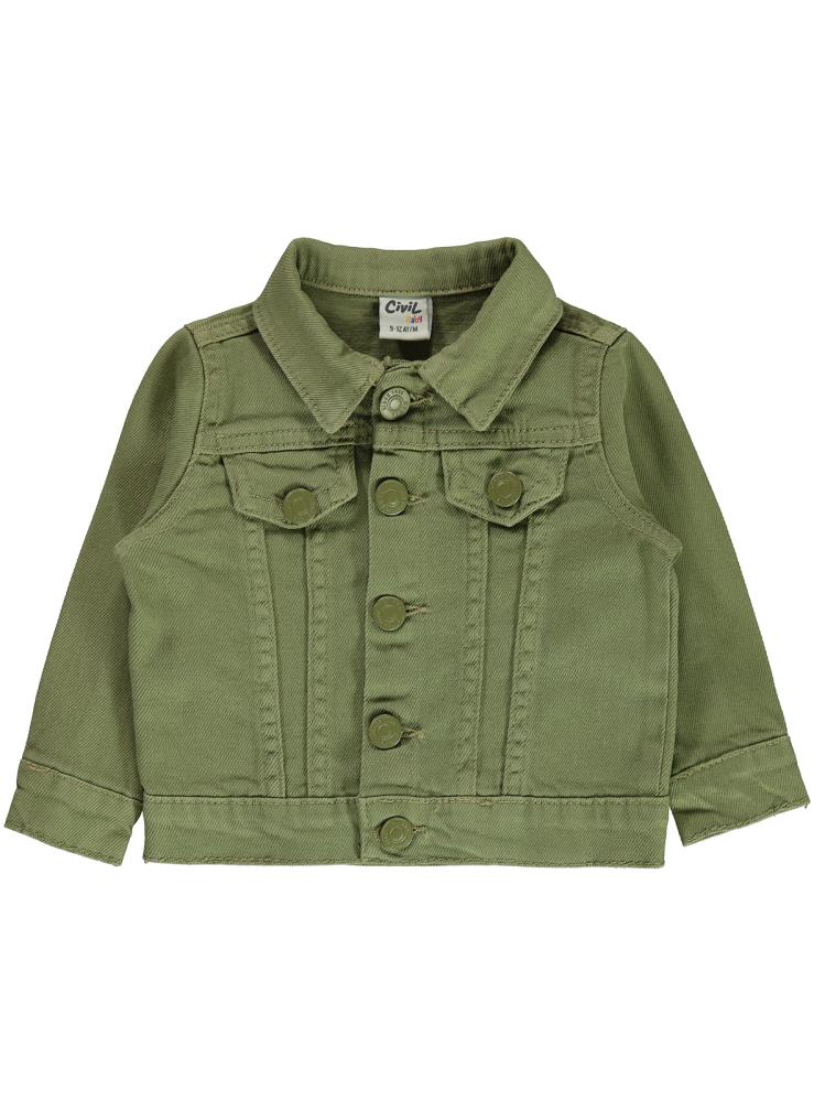 Civil Baby Basic 9-18 Ay Ceket - Haki
