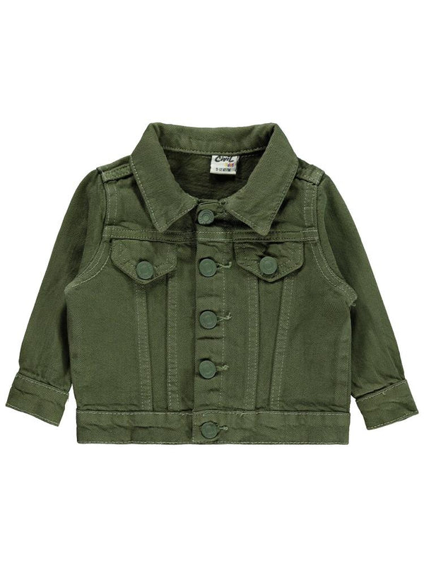 Civil Baby Basic 6-18 Ay Ceket - Haki
