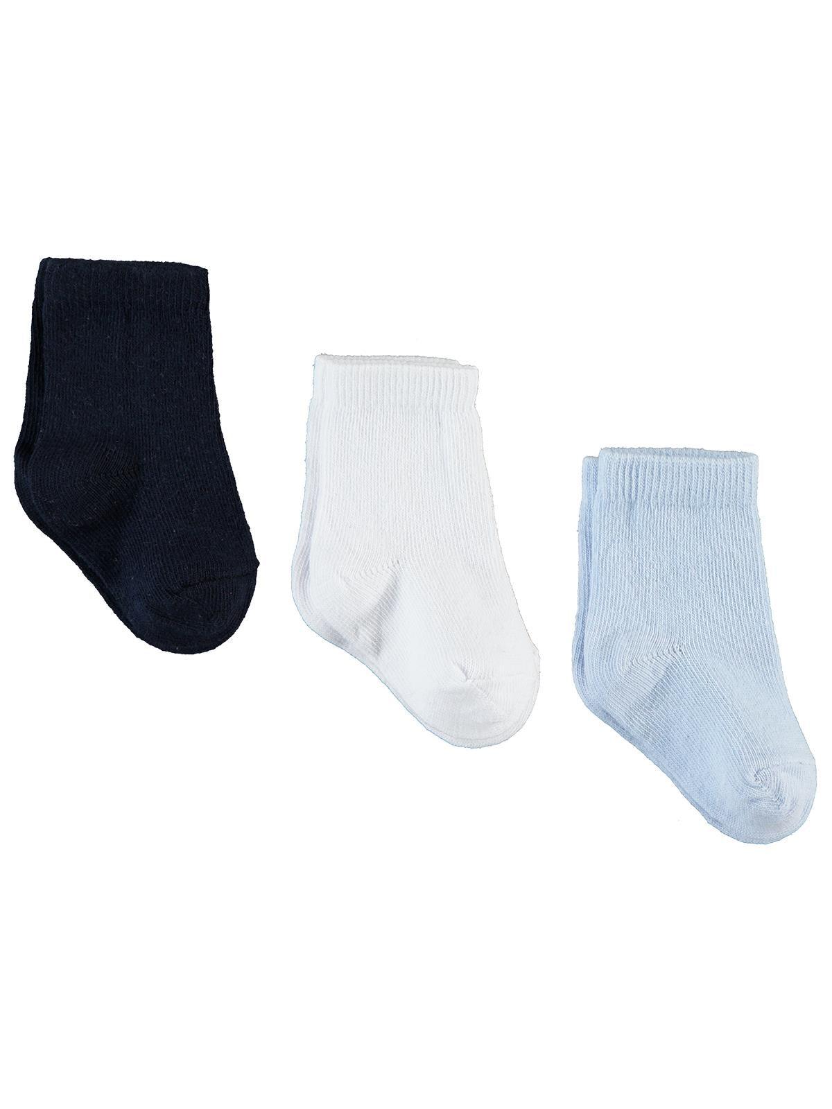 Civil Baby Erkek Bebek 3'lü Çorap Set 6-18 Ay