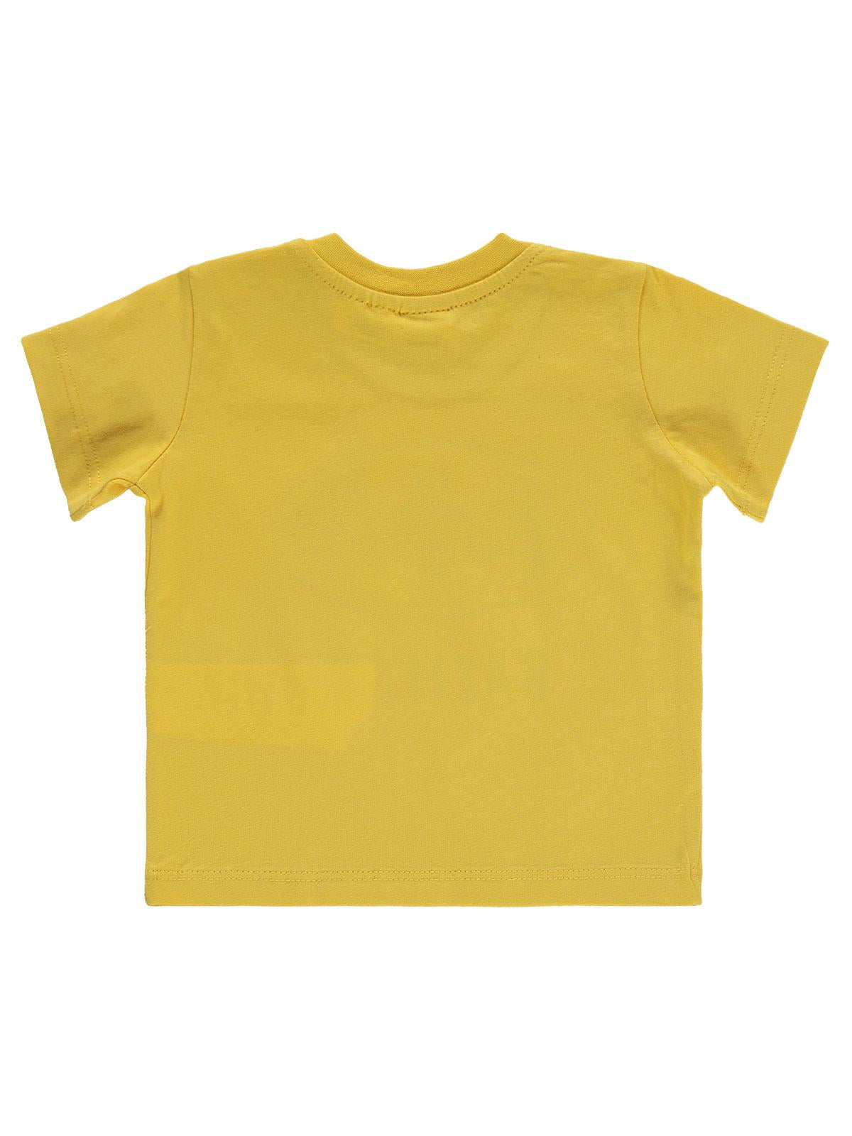 Batman Baskılı 6-18 Ay Tişört - Hardal