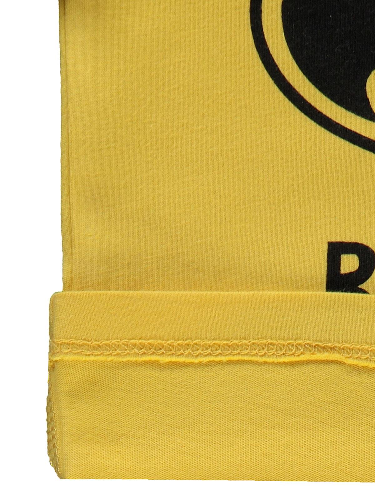 Batman Baskılı 6-18 Ay Tişört - Hardal