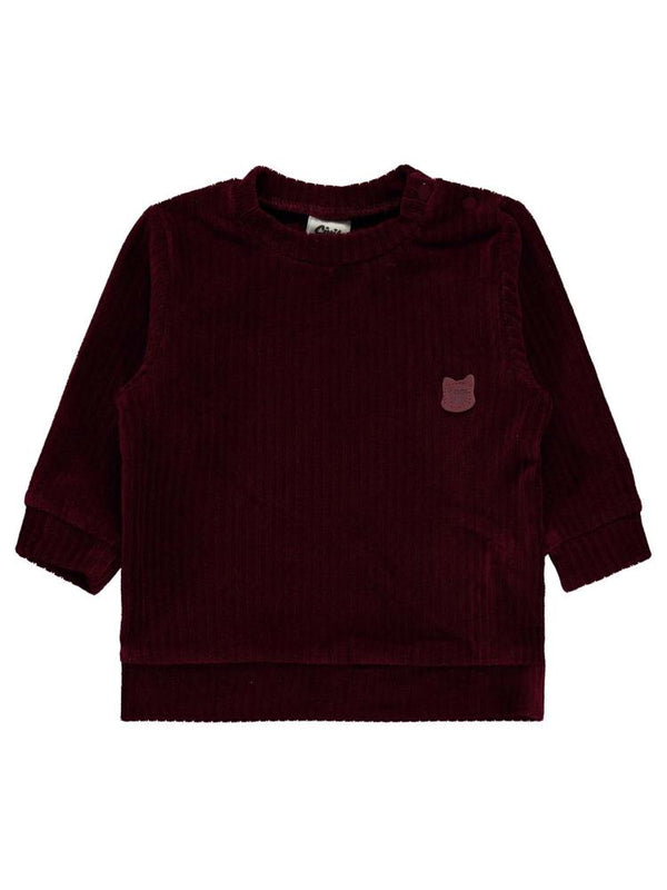 Civil Baby Basic 6-18 Ay Takım - Bordo