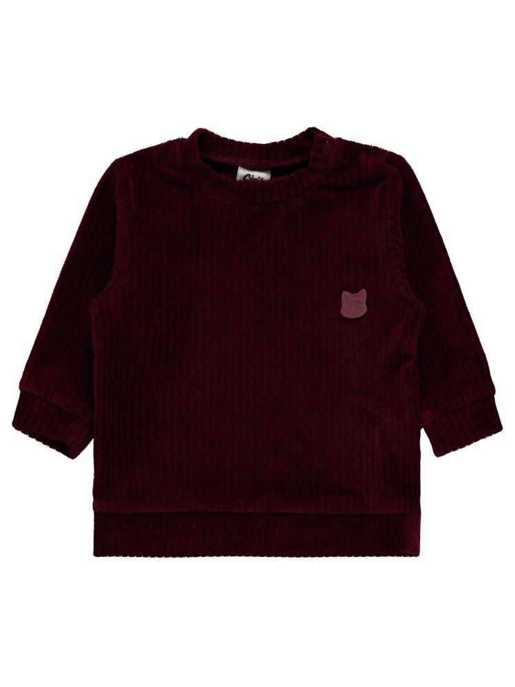Civil Baby Basic 6-18 Ay Takım - Bordo