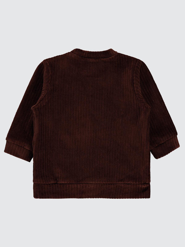 Civil Baby Basic 6-18 Ay Sweatshirt - Kahverengi