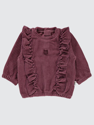 Civil Baby Basic 6-18 Ay Sweatshirt - Pembe