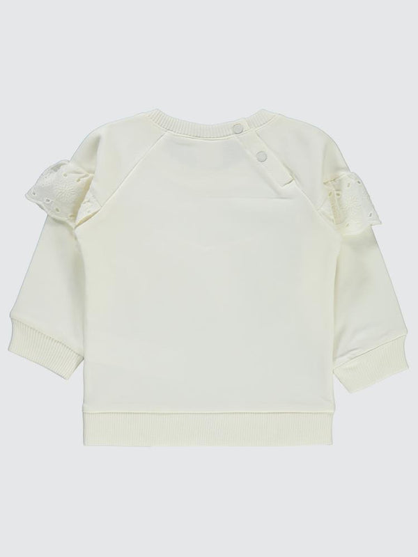 Civil Baby Fistolu 6-18 Ay Sweatshirt - Ekru