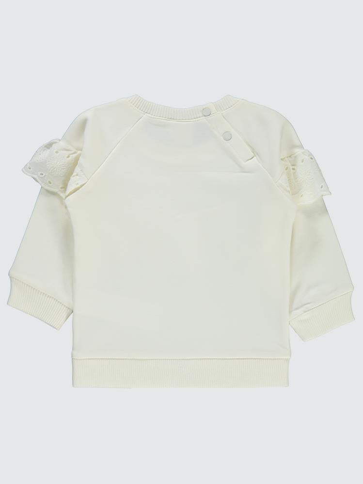 Civil Baby Fistolu 6-18 Ay Sweatshirt - Ekru