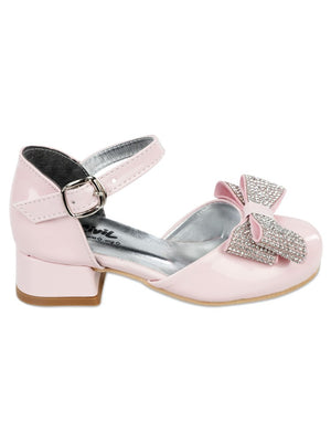 Civil Girls 26-30 Numara Babet Ayakkabı - Pudra