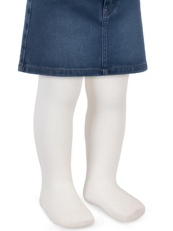 Civil Baby Düz 6-18 Ay Bebek Kız Külotlu Çorap - Ekru