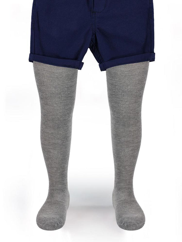 Civil Boys Düz 3-7 Yaş Çocuk Erkek Külotlu Çorap - Gri