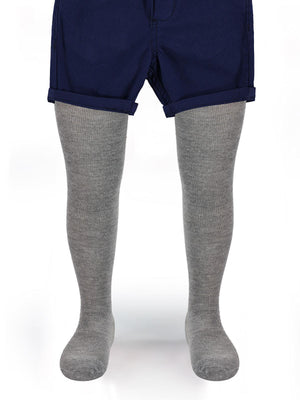 Civil Boys Düz 3-7 Yaş Çocuk Erkek Külotlu Çorap - Gri