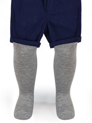 Civil Baby Düz 6-18 Ay Bebek Erkek Külotlu Çorap - Gri