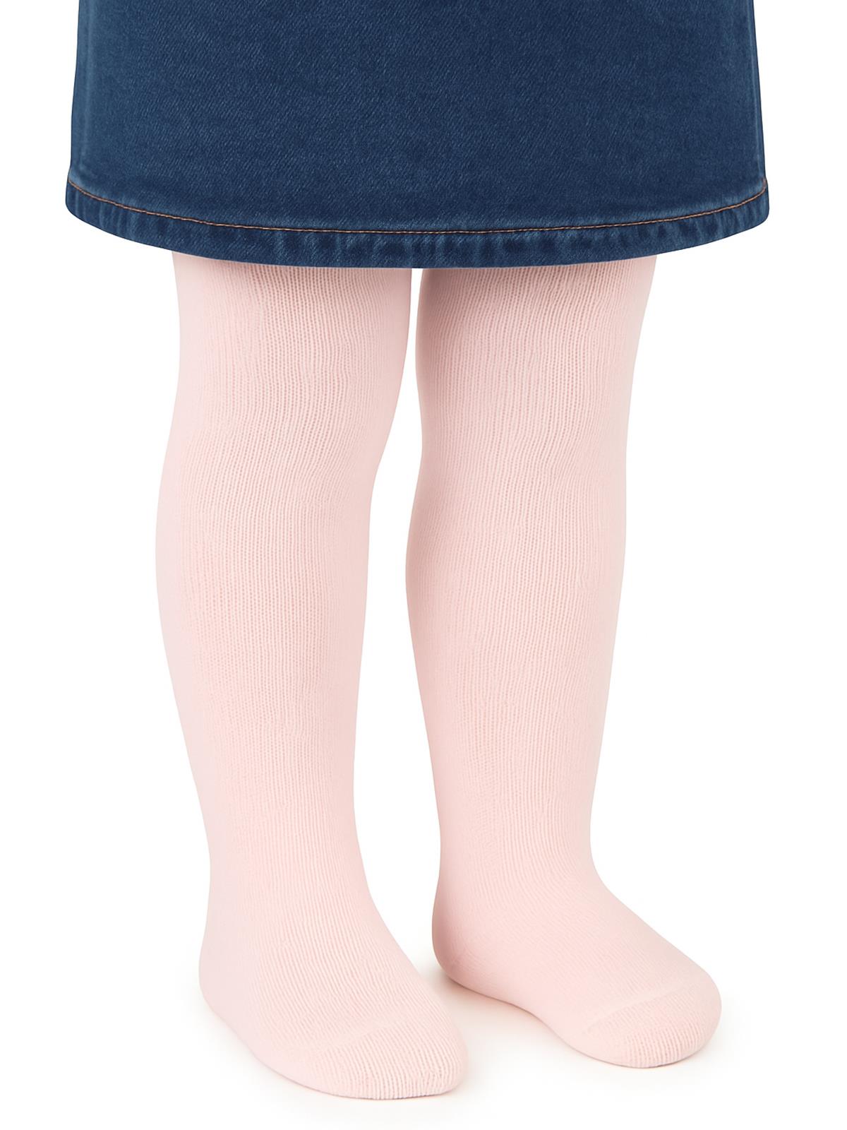 Civil Baby Düz 6- Bebek Kız Külotlu Çorap - Pembe